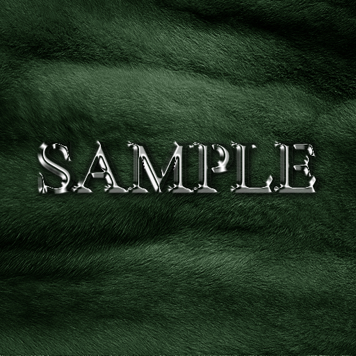 Zoy Texture [ Fur Shag Green 6 ]