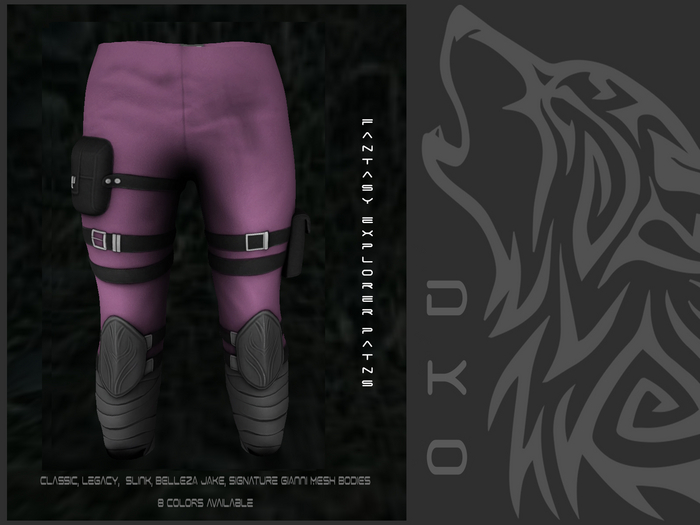 [DKO] FANTASY EXPLORER PANTS - PURPLE
