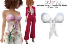 adorsy - Eliana Top White - Maitreya/Legacy/Petite/Kupra