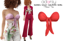 adorsy - Eliana Top Red - Maitreya/Legacy/Petite/Kupra