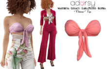 adorsy - Eliana Top Coral - Maitreya/Legacy/Petite/Kupra