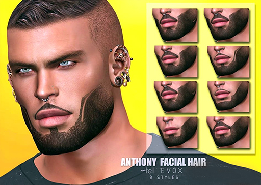 REDDOG STORE - ANTHONY FACIAL HAIR 