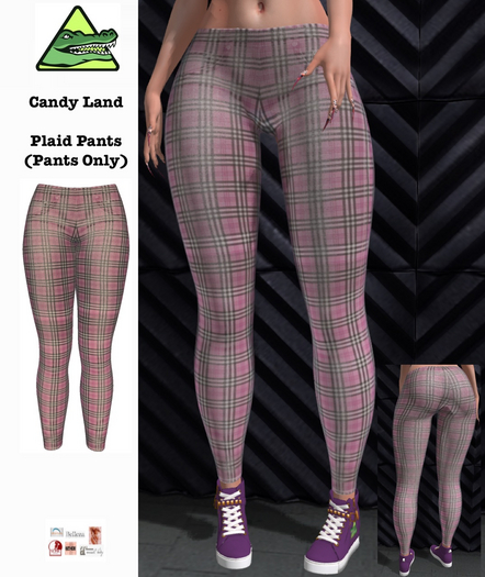 Snappy \\ Candy Plaid Pants