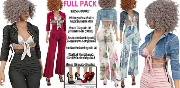 adorsy - Eliana SET BUY ALL PACK - Maitreya/Legacy/Petite/Kupra