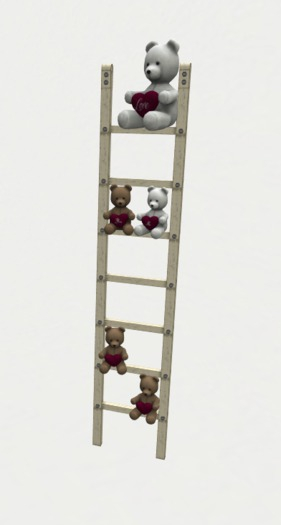 !! Follow US !! Ivory ladder - Valentine (love) RARE