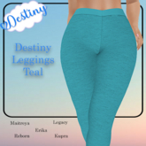 Destiny Leggings Teal