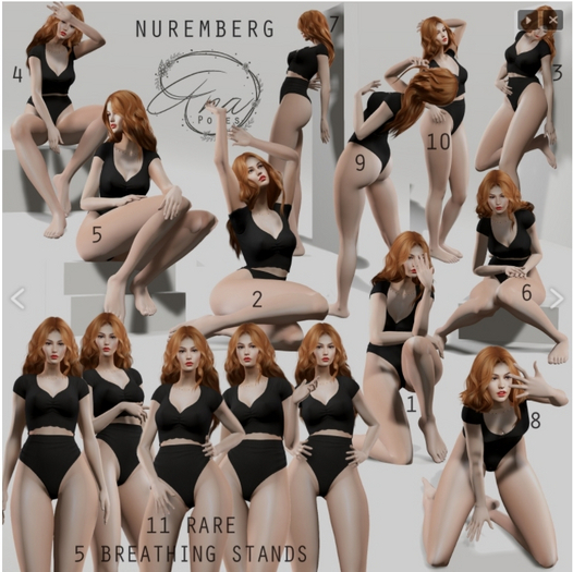 11. Ana Poses - Nuremberg RARE