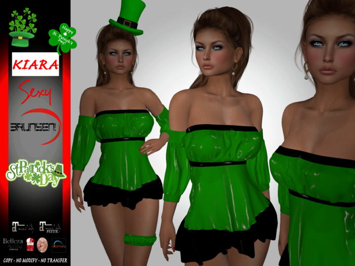 Brunsen Couture - Kiara Patrick's Day Costume