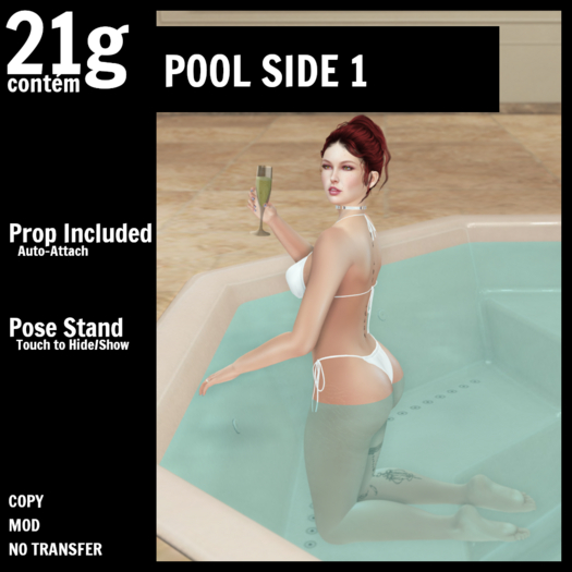 21g - Pool Side Pose 1