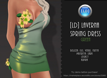 [LD] Laverna GREEN Spring Dress