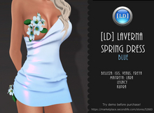 [LD] Laverna BLUE Spring Dress