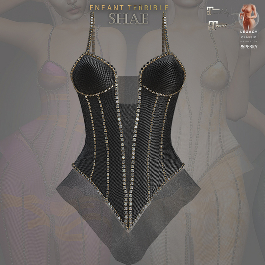 .Enfant Terrible. Shae Top Black V2