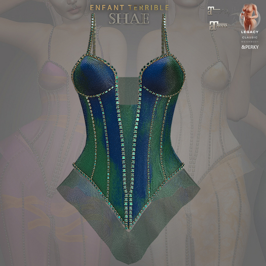 .Enfant Terrible. Shae Top Green V2