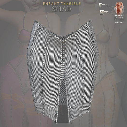 .Enfant Terrible. Shae Skirt White V2