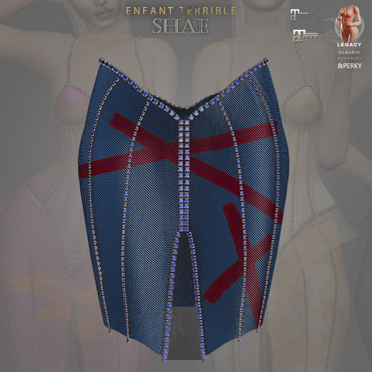 .Enfant Terrible. Shae Skirt Blue V2