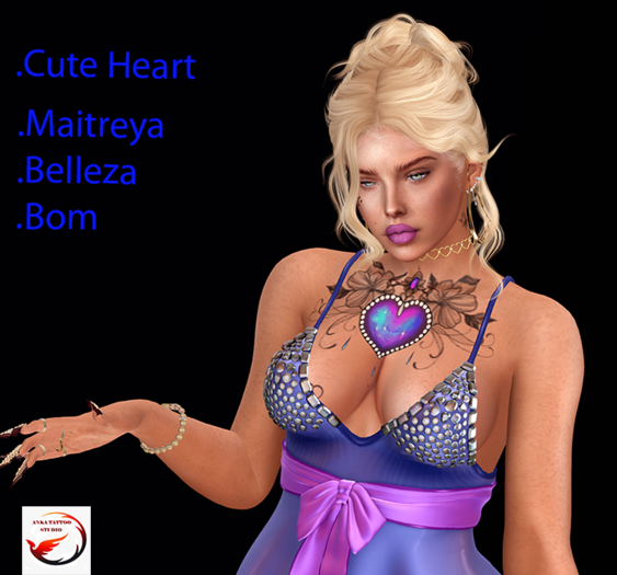 ANKA TATOO -CUTE  HEART