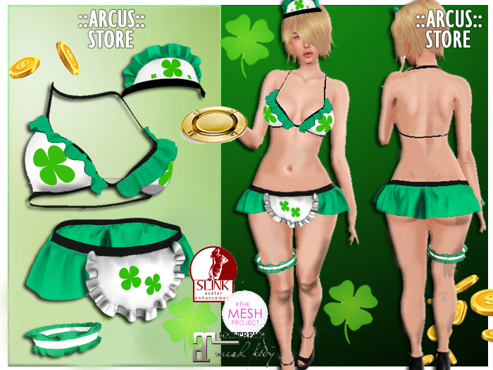 ::Arcus:: St Patrick's Day MAID - SLINK and SLINK H - MAITREYA - TMP.