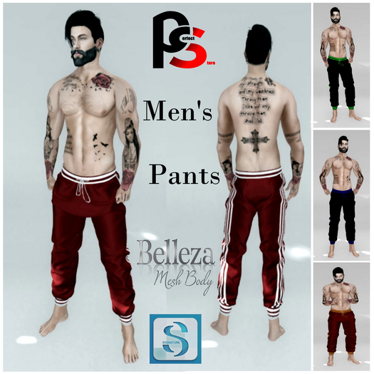 PStore Men's Pants Colors