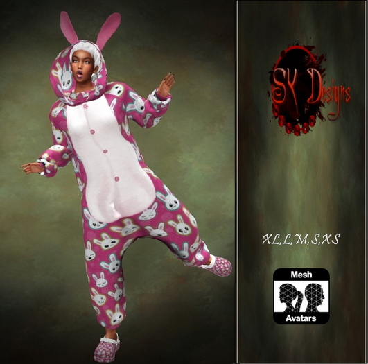 .::SKD::. Easter Costume Pink Rabbits