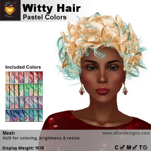 A&A Witty Hair Pastel Colors V2 