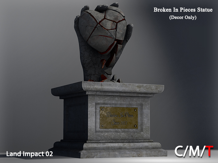 "Killer's" Broken In Pieces Statue (Decor Only)