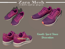 ZM - Clothes - Female Sport Shoes - FULL PERM MESH