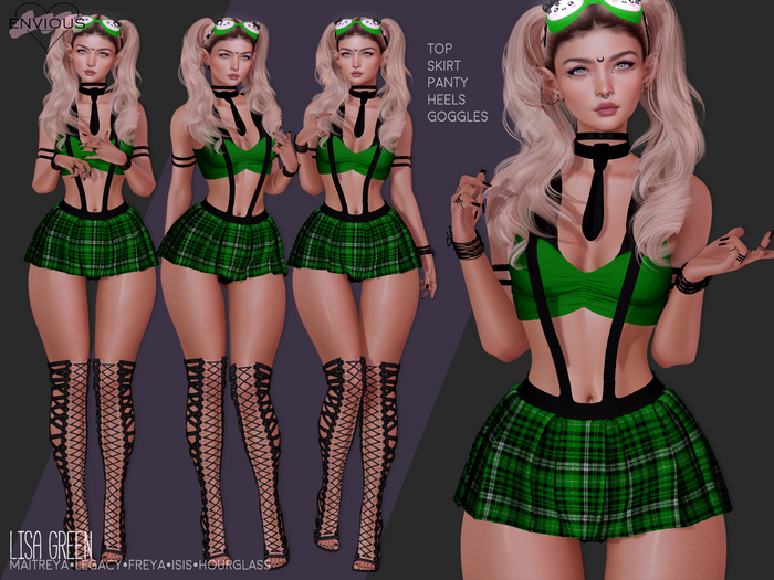 Envious - Lisa Outfit - Green