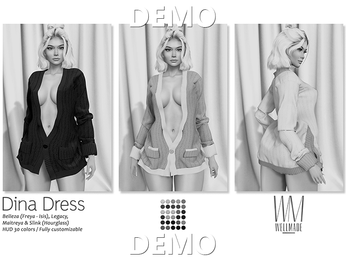 [WellMade] Dina Dress DEMO