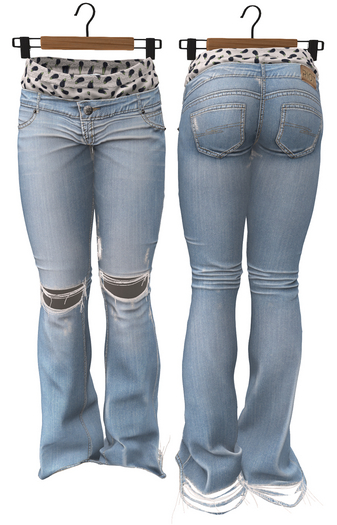 RIOT / Luke Low Rise Jeans - Blue72