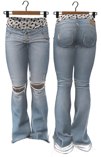 RIOT / Luke Low Rise Jeans - Blue64