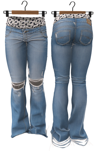 RIOT / Luke Low Rise Jeans - Blue58