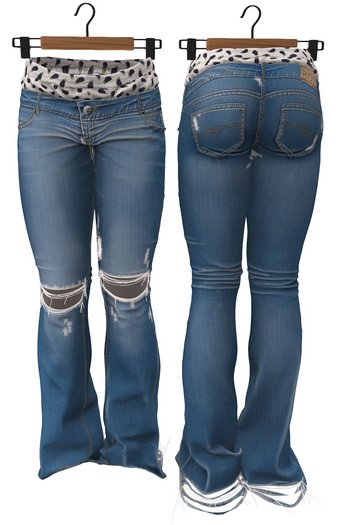 RIOT / Luke Low Rise Jeans - Blue46