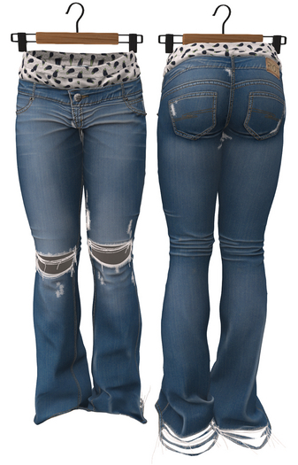 RIOT / Luke Low Rise Jeans - Blue42