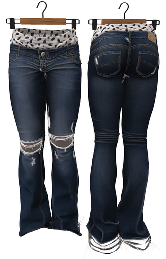 RIOT / Luke Low Rise Jeans - Blue17