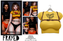 Frayed - Stevie Top - Dream Girl [Yellow]