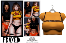 Frayed - Stevie Top - Mustard