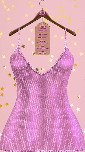 Lali sexy mini dress {Pink Glitter}