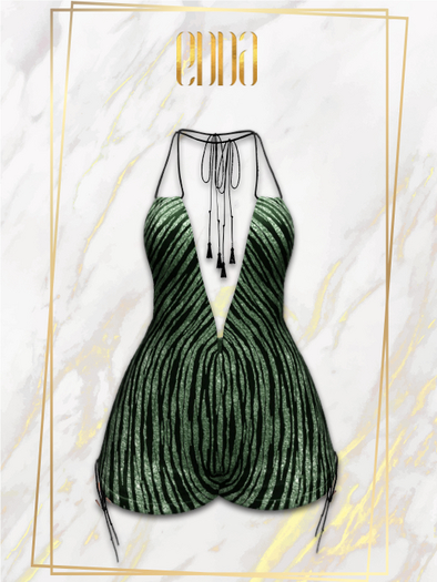 .::E.D.D.A::. Rehanna Romper - Pattern
