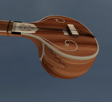 Second Life Marketplace - India Sitar String Instrument FULL PERM