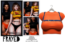 Frayed - Stevie Top - Orange