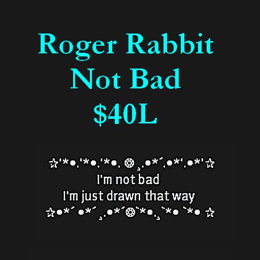 Roger Rabbit - Not Bad Boxed