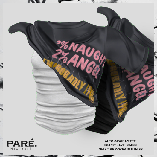 Pare.Alto Graphic Tee - Naughty