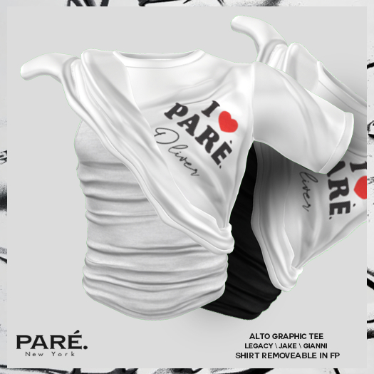 Pare.Alto Graphic Tee - I <3 Pare