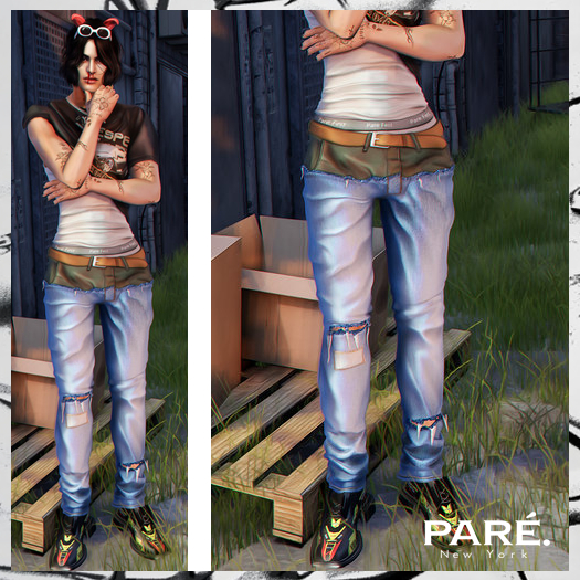 Pare.Alto Denim Jeans - Fatpack