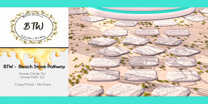BTW - Beach Stone Pathways