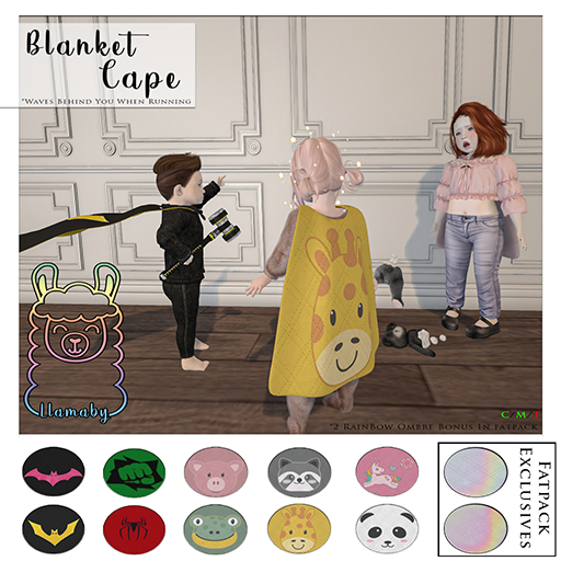 [Llamaby] Blankie Cape Piggie