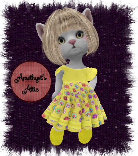 AA-Yellow Donut Dress-Dinkies