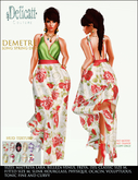 Delicatt Couuture - Demetre  long dress - Spring 2022#march#07