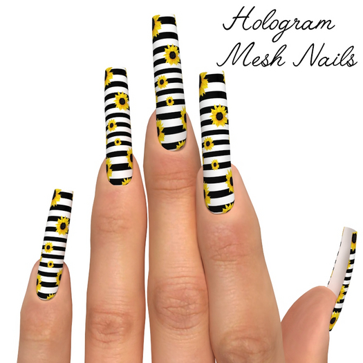 Sunflowers Nails