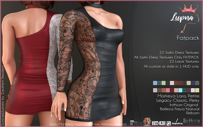 -:ZK:- Lupna Dress FATPACK